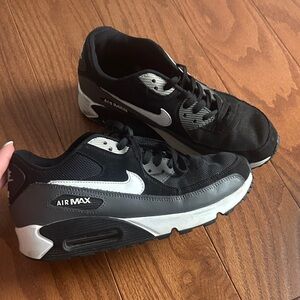Nike Black and White Air Max Sneakers